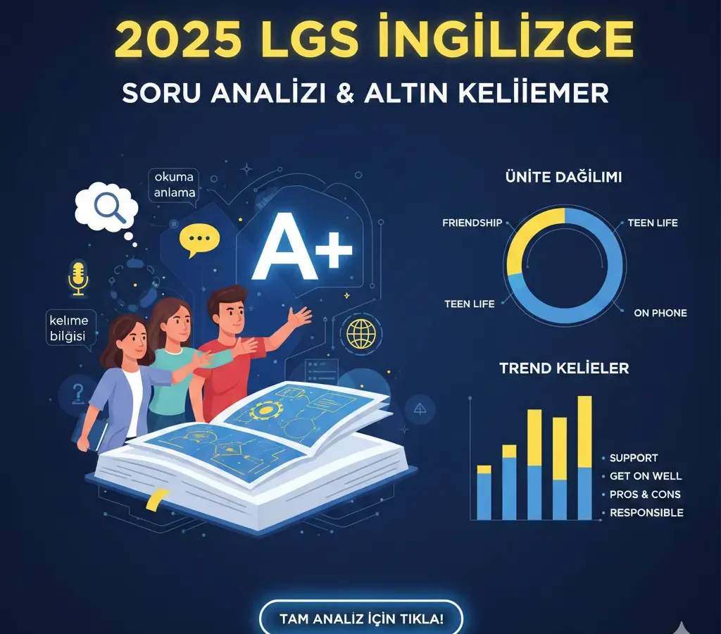 2025 LGS İngilizce Soruları