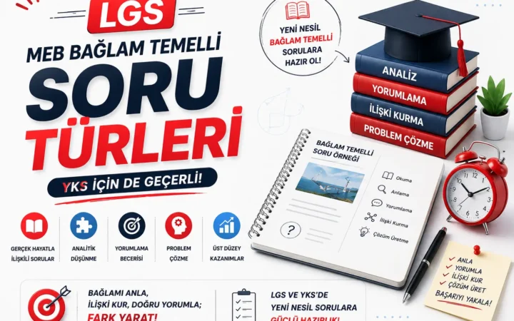 MEB Bağlam Temelli Soru Türleri Nedir? | 2026 Yeni Ölçme Yaklaşımı