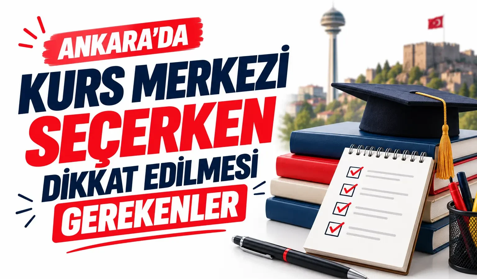 Ankara’da Kurs Merkezi Seçerken Dikkat Edilmesi Gerekenler