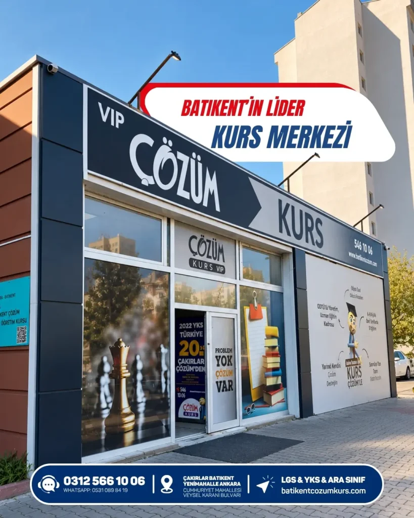 Batıkent Kurs Merkezi – Çözüm Kurs